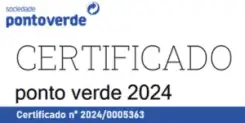 Certificado Ponto Verde 2024
