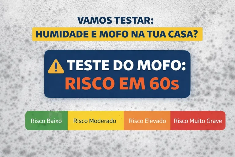 Teste do mofo em casa